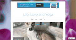 Desktop Screenshot of lifeloveandyoga.com